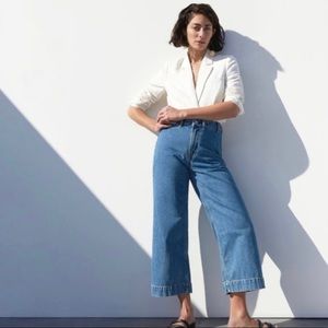 Everlane Wide Leg Crop Jean Edition 2 Size 28